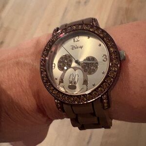 Disney Rose Gold Mickey Mouse Watch